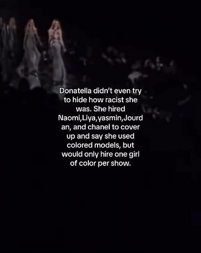 Racism in Fashion: Donatella Versace's Legacy