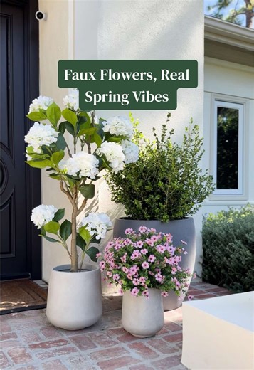 Realistic Faux Florals: No Watering Needed!