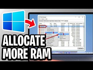 How To Allocate More RAM To Specific Programs/Games On Windows - Full Guide
