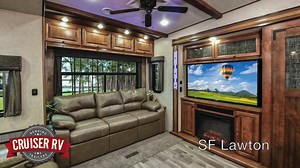 Have a look inside the all new 2017 South Fork Lawton. This luxury fifth wheel features a king bed, 48" shower, walk-in closet, and plenty of other luxurious amenities. There's a new sheriff in town. | Cruiser RV