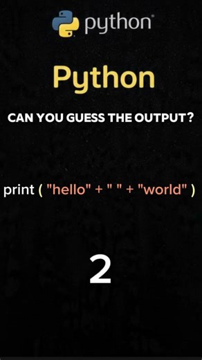 Only 1% Can Guess This Python Output! 🤯 | Can You? #codingchallenge