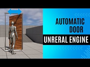 How to Create an Automatic Opening and Closing Door in Unreal Engine 5.4 😍