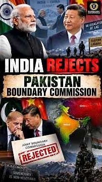 Why Did India Reject the China–Pakistan Border Panel?