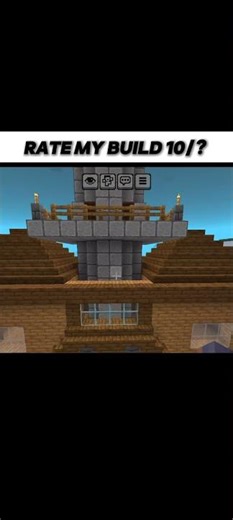Rate my build 10/? #minecraft #shorts #gaming