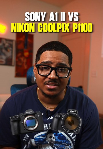 Sony A1 II vs Nikon Cooldix P1100 #photography #photographytips | Sony A1