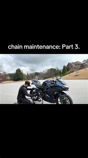 motorcycle chain maintenance, motorcycle basics for dummies - #moto #funny #fyp #viral #trending