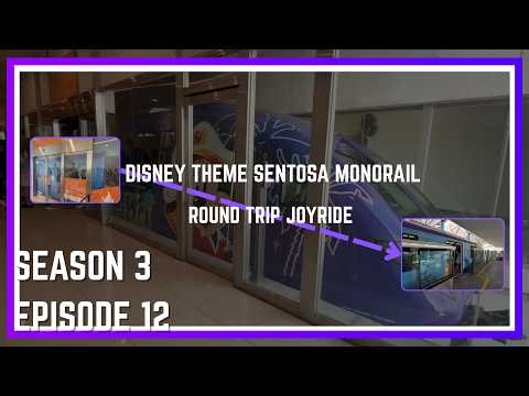 DISNEY THEME Sentosa Monorail (Joyride Round Trip)