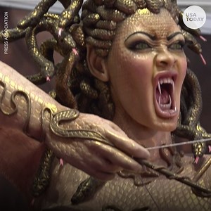 18K views | Check out these crazy cool cake designs displayed at Cake International! | USA TODAY Video | Facebook