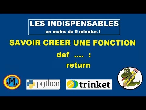 Savoir créer une fonction en Python DEF..... : RETURN en classe de seconde.