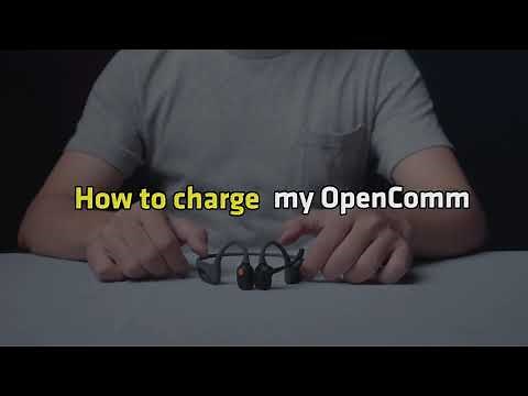 AfterShokz OPENCOMM FAQ - How to charge