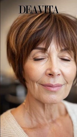 Kurzhaarfrisuren mit Strähnchen ab 60: Diese Looks verjüngen sofort