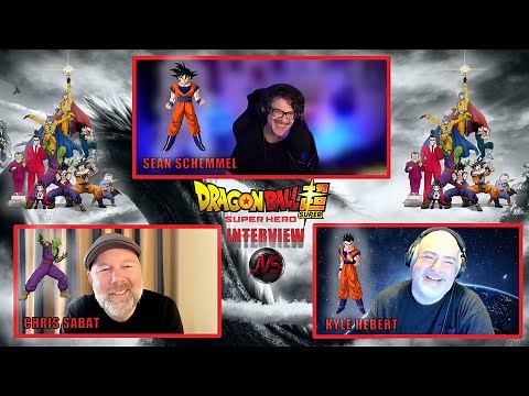 INTERVIEW with Dragon Ball Super: SUPER HERO - Actors: SEAN SCHEMMEL, KYLE HEBERT, & CHRIS SABAT