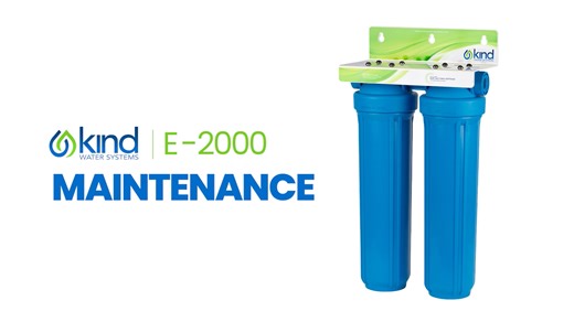Maintenance Video - E-2000 - Kind Water Systems
