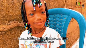 The Inspiring Journey of a Blue-Eyed African Girl Defying Stereotypes with Grace and Resilience. 🔗 For the full video, kindly subscribe to our YouTube channel ILOVEAFRICA TV #reels #africa #blackpeople #blackgirlmagic #fyp #explore | I Love Africa