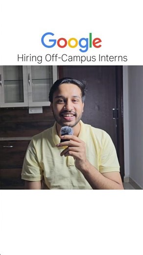 Google Hiring Off-Campus Interns 2026 | Apply Now #internship #collegestudents #hiring