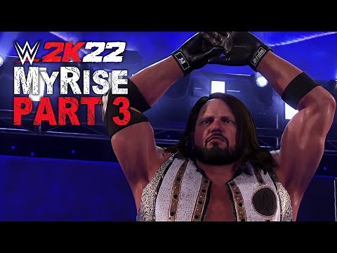 WWE 2K22 MyRISE Career Mode Part #3 - The Greatest NXT North American Champion Of All Time