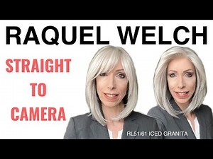 The NEW Raquel Welch STRAIGHT TO CAMERA WIG Is A Beautiful Modern Bob Style | RL51/61 Iced Granita