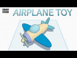 [1DAY_1CAD] AIRPLANE TOY (Tinkercad : Design / Project / Education)