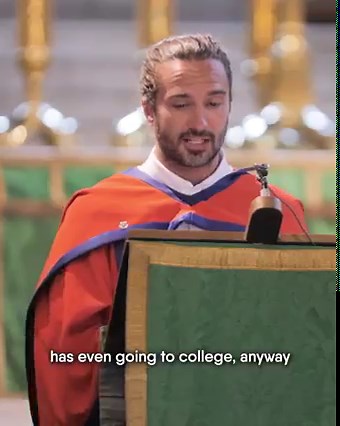79K views · 2K reactions | FULL SPEECH: My full acceptance speech after receiving my honorary doctorate in sports science & exercise from St Mary’s University last year ☺️ I cried a bit as I felt really emotional and I think it’s good to show your emotions so I’m going to share it with you. I hope you enjoy it. Thank you  | The Body Coach | Facebook