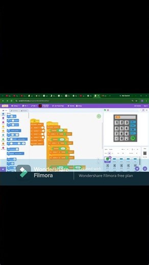🧮 Can You Make a Calculator in Scratch? 🤩 #Shorts
