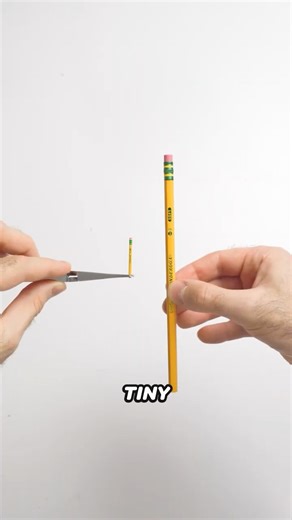 I Made a Toothpick Pencil