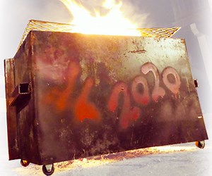 Dumpster Fire Pit (easy Welding Project)