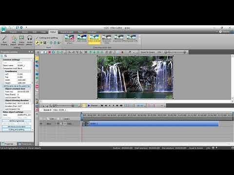 VSDC Free Video Editor: Removing audio from a video