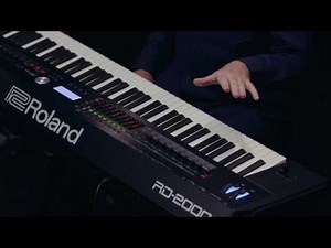 Roland RD-2000 walk-through : Scene Function demo