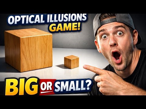You Won’t Believe Your Eyes | Optical Illusions Game
