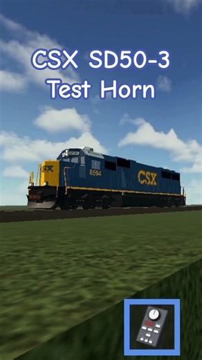 CSX SD50-3 Test Train Horn (Southline District)
