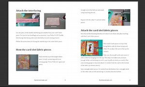 Fabric Gift Card Holder Sewing Tutorial: DIY Wallet Pattern (PDF) - Etsy