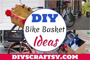 25 DIY Bike Basket Ideas - How to Build Bicycle Basket