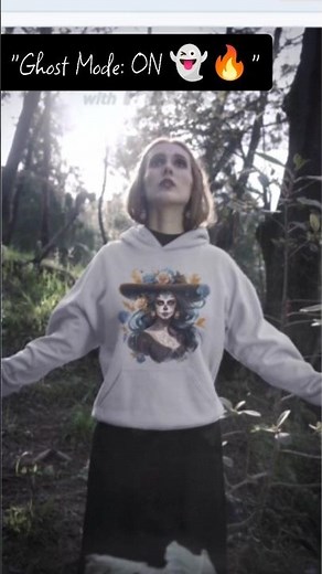Ghost Costume Look 👻 | Spooky Halloween Vibes 🎃 #Shorts