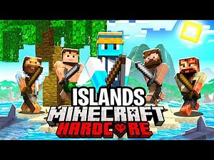 100 Players Simulate a Survival Islands Purge in Minecraft!