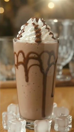 Creamy Homemade Chocolate Milkshake 🤎🥤