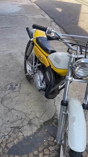 YAMAHA TY 250 cc TRIAL (1974) #fypage #vintageriders #fy #fyp #yamaha #yamaha2t #yamahatrial #yamahaty #ty250 #yamaha250 #trial #2tempos #yamaha2tempos #ty250 #motorcycle #moto #motoantiga