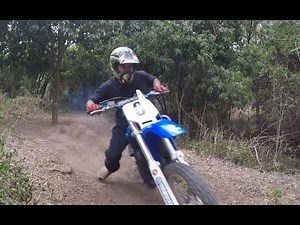 Yamaha YZ80 Riding