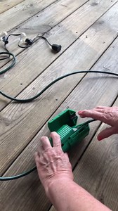 Extension Cord Connection Protector by CordSafe Plus, Weather-Resistant, Fits 18–12 AWG, Helps Keep Plugs Secure, Made in USA, Green 20-Pack