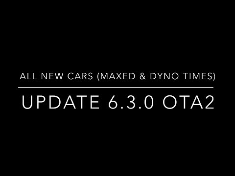 【CSR2】UPDATE 6.3.0 OTA2 • ALL NEW CARS • MAXED & DYNO TIMES