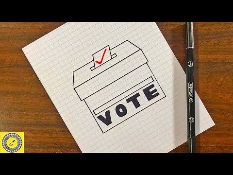 How To Draw a Ballot Box