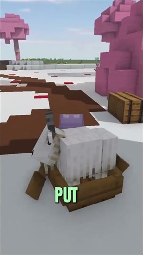 Whatever Floats Your Goat! #minecraft #minecraftjava #minecraftsmp