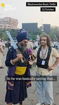 "Hum Sab Chor Hain" says a Protester at the INDIA Bloc Protest | The Quint