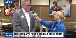 Mid-Michigan's first Chick-fil-A is now open in Flint Twp.