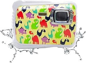Kids Digital Camera - Vmotal Waterproof Camera for Kids with 2.0 inch TFT Display, 8MP Children Underwater Camera for Boys Girls Toys Gift