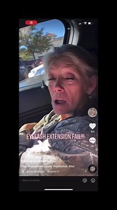 Eyelash extensions FAIL! #viralvideo #eyelashextensions #lashes #lashextensions #lashextensionfail 👁👀 | Stephanie Taylor Warren
