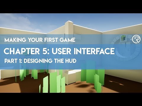 Making Your First Game in Unreal Engine 4 // 5-1 Designing the HUD