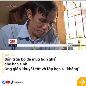 2.3M views · 140K reactions | Bán trâu bò để mua bàn ghế cho học sinh...
