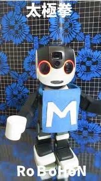 【ダンス】太極拳だよ🤖💕 #ロボホン #ひとり暮らし #robohon#太極拳 #ロボット #robot#ダンス