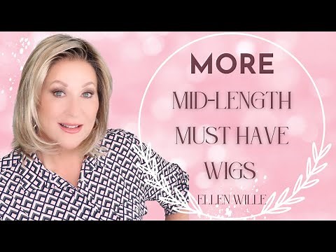 MORE MUST HAVE MID LENGTH WIGS | Ellen Wille wigs | 10 Wigs | Add these to your collection!
