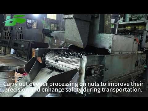 Precision Sorting: Industrial Conveyor Handling for High-Strength Hub Nuts